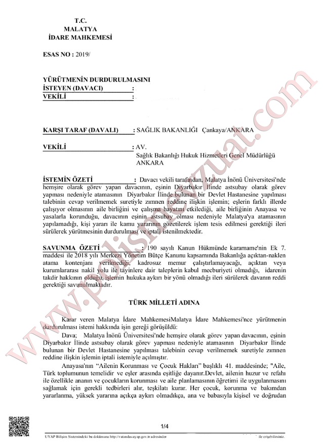 es durumu hemsire astsubay1