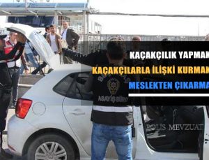 Kaçakçılık yapmak veya kaçakçılarla ilişki kurmak’tan meslekten çıkarılan polisin kazanılan davası.