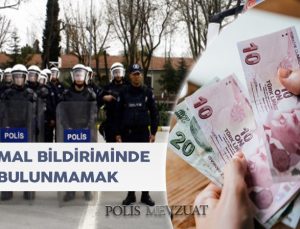 Belirlenen durum ve sürelerde mal bildiriminde bulunmamak veya gerçeğe aykırı bildirimde bulunmak cezasının iptali.