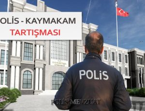 Kaymakam ile sözlü münakaşa iddiasıyla polise amirine karşı saygısız davranmaktan ceza. Amire saygısızlık.