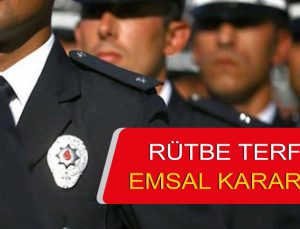 Terfi etmez kararı ile rütbe terfi yapılmayan komiser yardımcısının kazanılan davası.