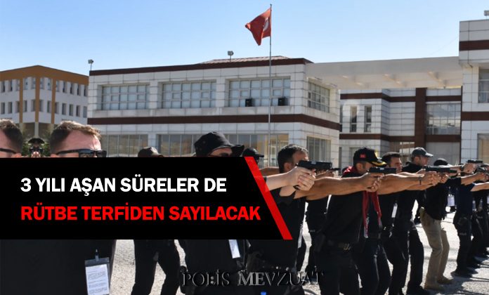 Yurt dışında 3 yıldan fazla geçirilen sürelerin rütbe terfiden sayılmaması Anayasa Mahkemesince İPTAL edildi.