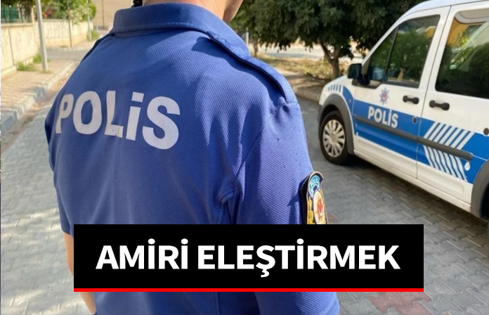 Usulüne uygun olarak kendisine verilmiş emir üzerine, emrin uygun olmadığını belirtip amiri eleştirmekten ceza.