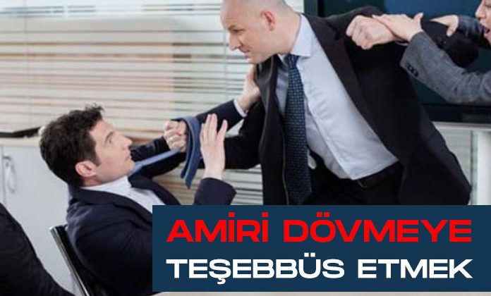 Amir veya üstlerini dövmeye teşebbüs etmekten komisere verilen cezanın iptali.