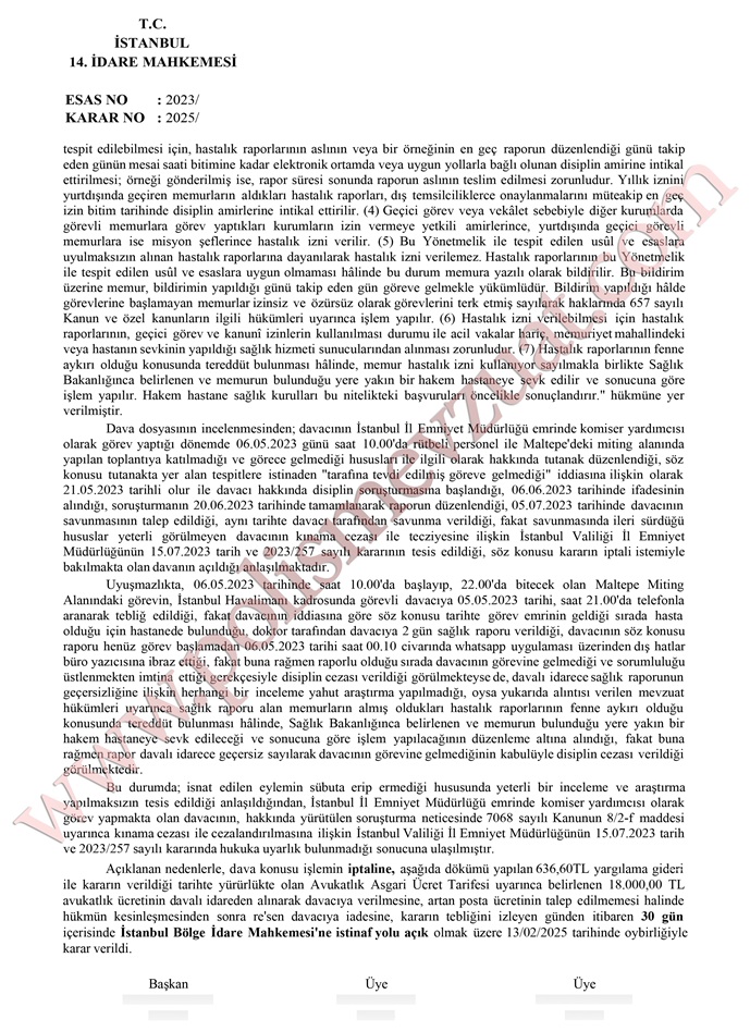 kendisine tevdi edilmiş görevden imtina etmek